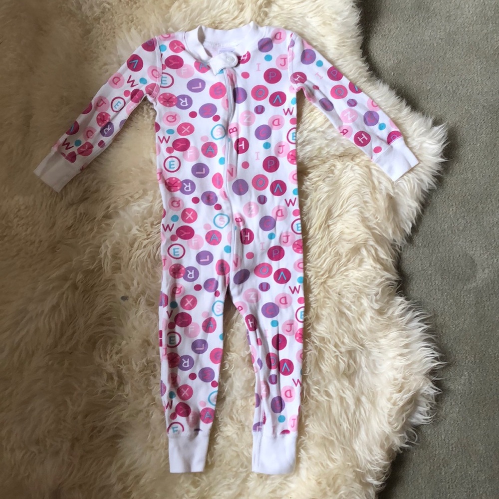 Hanna Anderson Letters Onsie